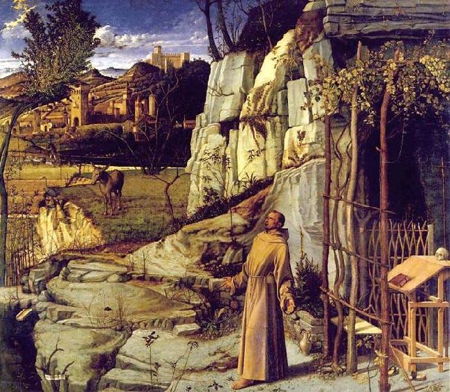 Giovanni Bellini St. Francis in Ecstasy Sweden oil painting art